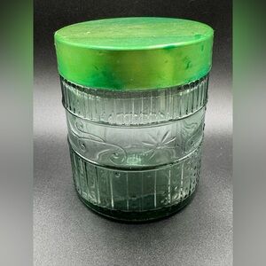 Vintage Green Canister 1970’s